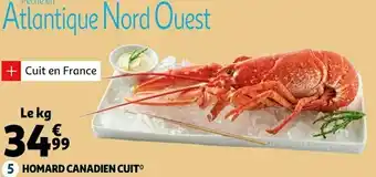 Auchan Homard canadien cuit offre