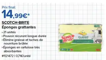 Costco SCOTCH-BRITE Éponges grattantes offre