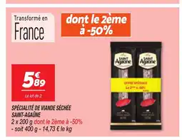 Netto SAINT-AGAÛNE Spécialité de viande séchée offre