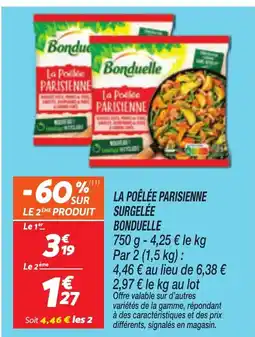 Netto BONDUELLE La poêlée parisienne surgelée offre