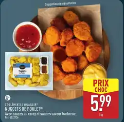 ALDI ST-CLÉMENT LE VOLAILLER Nuggets de poulet offre