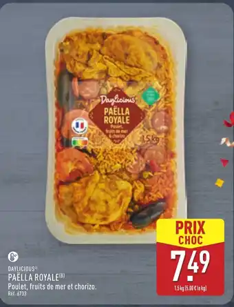 ALDI DAYLICIOUS Paëlla royale offre