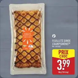ALDI Feuilleté dinde champignons offre