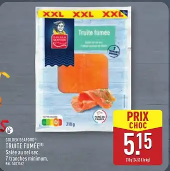 ALDI GOLDEN SEAFOOD Truite fumée offre