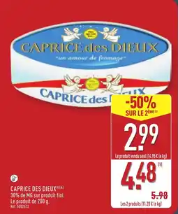 ALDI CAPRICE DES DIEUX offre