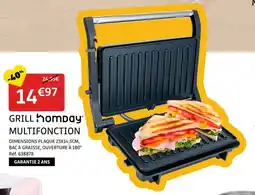 Gifi Grill homday multifonction offre