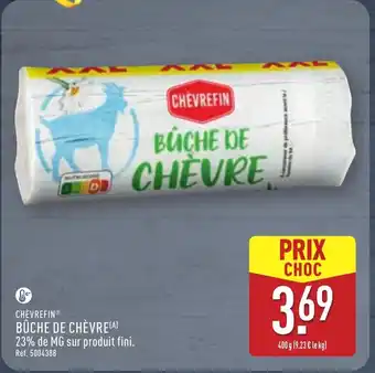 ALDI CHÈVREFIN Bûche de chèvre offre