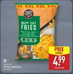 ALDI SPEISE ZEIT Frites ondulées offre