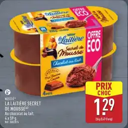 ALDI NESTLÉ La laitière secret de mousse offre