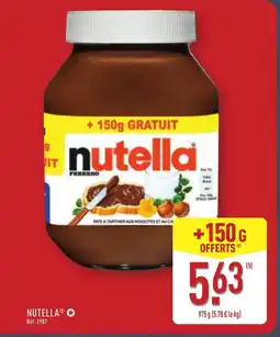 ALDI NUTELLA offre