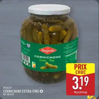 ALDI REGALO Cornichons extra-fins offre