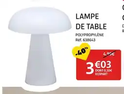 Gifi Lampe de table offre