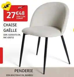 Gifi Chaise gaëlle offre