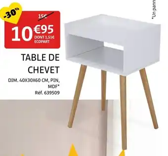 GiFi Table de chevet offre