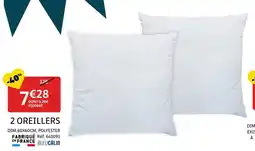 Gifi 2 oreillers offre