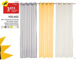 Gifi Voilage offre
