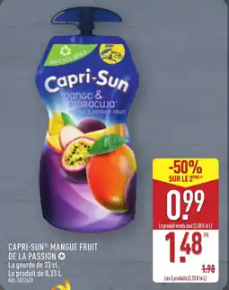 ALDI CAPRI-SUN Mangue fruit offre