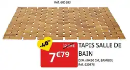Gifi Tapis salle de bain offre