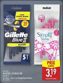 ALDI GILLETTE Rasoirs jetables offre