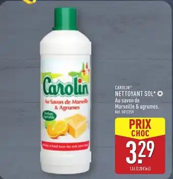 ALDI CAROLIN Nettoyant sol offre