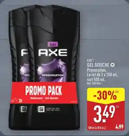 ALDI AXE Gel douche offre
