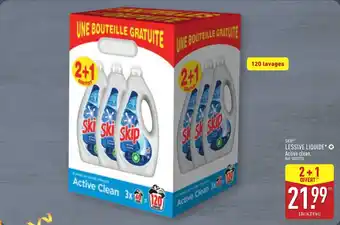 ALDI SKIP Lessive liquide offre
