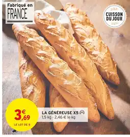 Intermarché La Généreuse X5 offre