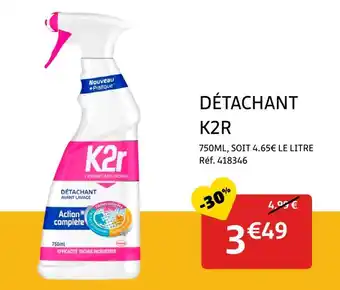 Gifi K2R Détachant offre