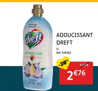 Gifi DREFT Adoucissant offre