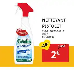 Gifi CAROLIN Nettoyant pistolet offre