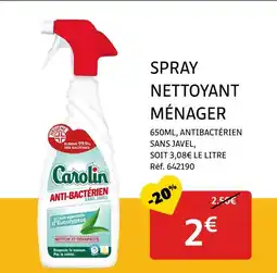 Gifi CAROLIN Spray nettoyant ménager offre