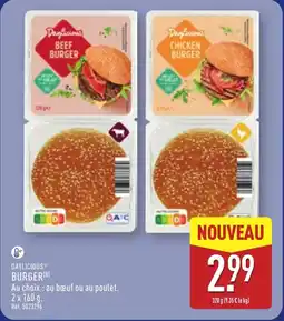 ALDI DAYLICIOUS Burger offre
