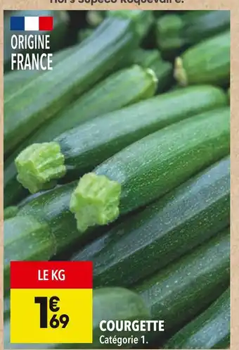 Supeco Courgette offre