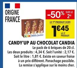 Supeco Candy’Up au chocolat offre
