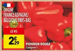 Supeco Poivron Rouge offre