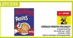 Supeco Céréales Frosties offre