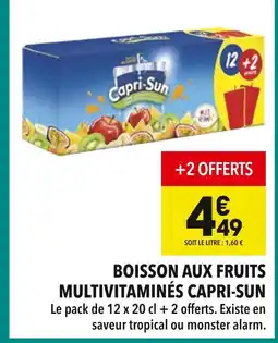 Supeco CAPRI-SUN Boisson aux fruits multivitaminés offre