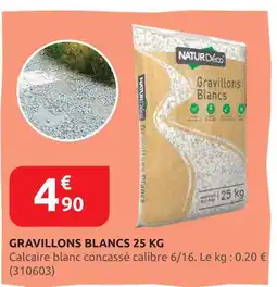 Rural Master Gravillons Blancs 25 KG offre