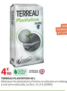 Rural Master Terreau plantation 40 l offre
