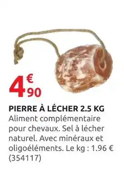 Rural Master PIERRE À LÉCHER 2.5 KG offre