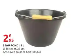 Rural Master SEAU ROND 15 L offre