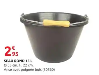 Rural Master SEAU ROND 15 L offre