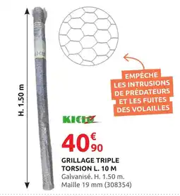 Rural Master Grillage Triple Torsion L. 10 M offre
