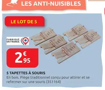 Rural Master 5 tapettes à souris offre