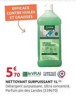 Rural Master leVRAI PROFESSIONNEL Nettoyant Surpuissant 1L offre