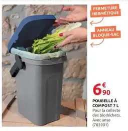 Rural Master Poubelle à compost 7 l offre