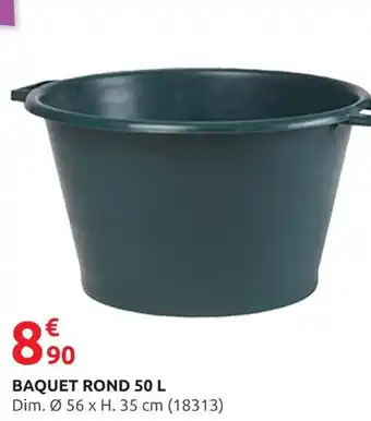 Rural Master Baquet rond 50 l offre