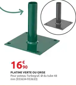 Rural Master Platine verte ou grise offre