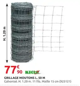 Rural Master Grillage moutons l. 50 m offre