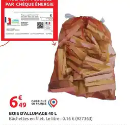 Rural Master Bois d'allumage 40 L offre